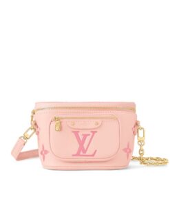 Louis Vuitton Mini Bumbag Gradient Pink For Women M82347- 6.7 Inches/ 17 Cm
