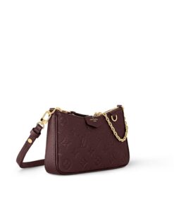 Alternative view of Louis Vuitton Easy Pouch Shoulder Bag 7.5in/ 19cm Wine Red Gold Hardware For Women M82446