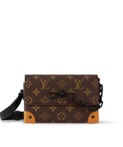 Louis Vuitton Steamer Wearable Wallet Brown For Men 18cm/ 7.1 in M82534