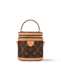 Louis Vuitton Nano Cannes Handbags Brown For Women 14.5cm / 5.7in M82952