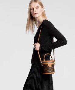 Alternative view of Louis Vuitton Nano Cannes Handbags Brown For Women 14.5cm / 5.7in M82952