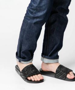 Alternative view of Gucci Quilted GG Rubber Slide Black For Men 601041 JD600 1000