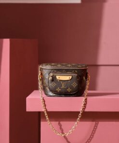 Louis Vuitton Mini Bumbag Brown For Women 17cm / 6.7 in M82335 - Image 6