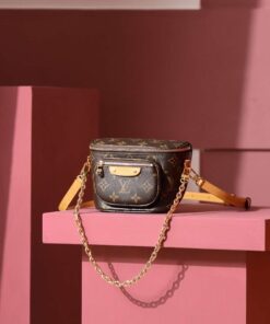 Louis Vuitton Mini Bumbag Brown For Women 17cm / 6.7 in M82335 - Image 9