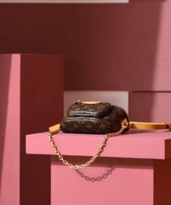 Louis Vuitton Mini Bumbag Brown For Women 17cm / 6.7 in M82335 - Image 12