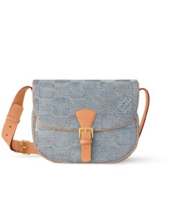 Louis Vuitton Montsouris Messenger MM Denim For Men 35cm/14in N40743 - Image 4