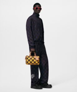 Alternative view of Louis Vuitton Speedy 25 Bandoulière Damier Pop Yellow For Men 9.8 Inches/ 25 Cm N40584
