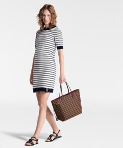 Alternative view of Louis Vuitton Neverfull MM Tote Bag Brown For Women‎ 12.5in/31cm LV N40599