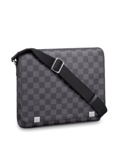 Louis Vuitton District PM Damier Graphite Canvas For Men, Shoulder and Crossbody Bags 9.8in/25cm LV N41028