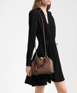 Alternative view of Louis Vuitton Alma BB Damier Ebene Canvas For Women, Shoulder And Crossbody Bags 9.3in/23.5cm LV N41221
