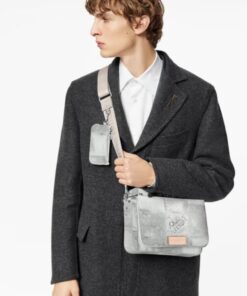 Alternative view of Louis Vuitton Trio Messenger Damier Salt Gray For Men, Men’s Bags, Shoulder And Crossbody Bags 9.5in/25cm LV N50068