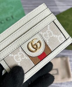 Alternative view of Gucci Ophidia GG card case White For Men 3.9in/10cm