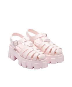 Prada Foam Rubber Sandals Pink For Women- 1X853M_3LKK_F0E18_F_055