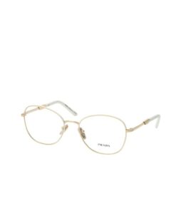 Prada Round Glasses Gold For Women