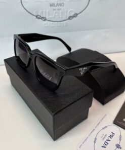 Prada Sunglasses Squares Gradient Black For Women - Image 3