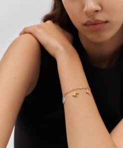 Alternative view of Louis Vuitton Idylle Blossom Charms Bracelet Gold For Women – Q95689