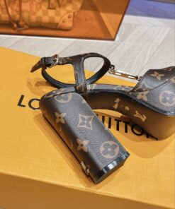 Louis Vuitton Sparkle Sandal Brown For Women - Image 5