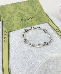 Alternative view of Gucci Twist Flower Bracelet Silver For Women