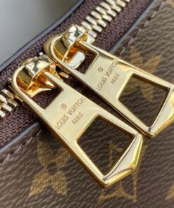 Louis Vuitton Boulogne Monogram Canvas Black For Women, Shoulder Bags 10.2in/ 26cm LV M45831 - Image 5