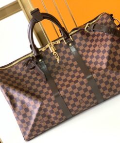Alternative view of Louis Vuitton Keepall Bandoulière 50 Damier Brown