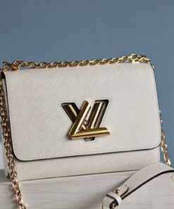 Louis Vuitton Twist Epi White For Women, Shoulder And Crossbody Bags 9in/23cm - Image 3
