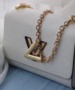 Louis Vuitton Twist Epi White For Women, Shoulder And Crossbody Bags 9in/23cm - Image 4