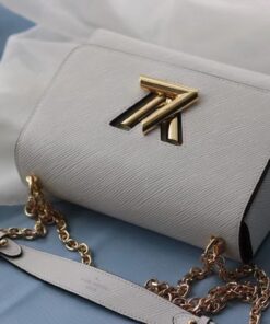 Louis Vuitton Twist Epi White For Women, Shoulder And Crossbody Bags 9in/23cm - Image 7
