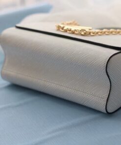 Louis Vuitton Twist Epi White For Women, Shoulder And Crossbody Bags 9in/23cm - Image 6