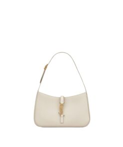 Saint Laurent LE 5 À 7 Hobo Bag White Material For Women 9in/23cm YSL 6572282R20W9207