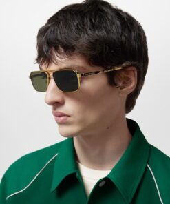 Alternative view of Louis Vuitton Metal Aviator Sunglasses For Men Z1976U