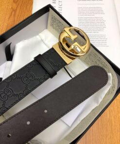 Alternative view of Gucci GG Marmont Reversible Belt Black, Women Belt