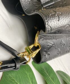Louis Vuitton NeoNoe MM Bucket Bag Monogram Empreinte Black For Women 10.2in/26cm M45256 - Image 9