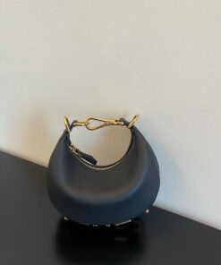 Fendi Nano Fendigraphy Black For Women 6.7in/17cm FF 8BR798A5DYF1HEJ - Image 5
