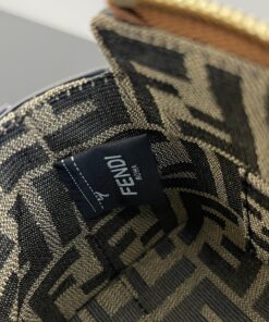 Fendi By The Way Brown Mini Bag For Women 20.5cm/8.1in 8BS067 ABVL F0NYJ - Image 9