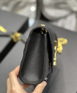 Saint Laurent Small Bag Black In Mix Matelasse For Women 8.2in/21cm YSL 600195BOW911000 - Image 7