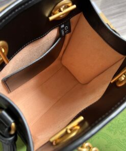 Gucci Marmont Matelasse Mini Bag Black For Women, Women’s Bags 7.5in/19cm GG 696123 DTDHT 1000 - Image 6