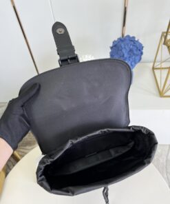 Louis Vuitton Saumur Backpack Monogram Eclipse Canvas Black Hardware For Men M45913 - Image 7