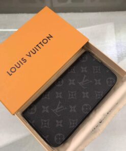 Alternative view of Louis Vuitton Zippy Wallet Vertical Canvas Black 7.9in/20cm For Men M62295