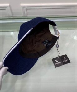 Chanel Cap Dark Blue - Image 3