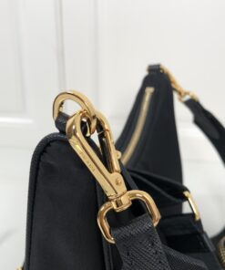 Prada Re-Edition 2005 Re-Nylon Bag Black For Women 8.6in/22cm 1BH204_R064_F0632_V_V9L - Image 5