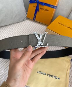 Louis Vuitton Iconic Reversible LV Belt Grey LV Women Belt - Image 7