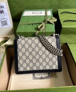 Alternative view of Gucci Dionysus Mini Bag Beige And Blue GG Supreme Canvas For Women 7.5in/20cm