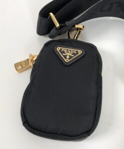 Prada Re-Edition 2005 Re-Nylon Bag Black For Women 8.6in/22cm 1BH204_R064_F0632_V_V9L - Image 4