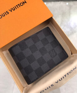 Alternative view of Louis Vuitton Slender Wallet Damier Graphite Canvas For Men, 4.3in/11cm – N63261
