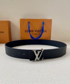 Louis Vuitton Iconic Reversible 30mm Belt Black For Women