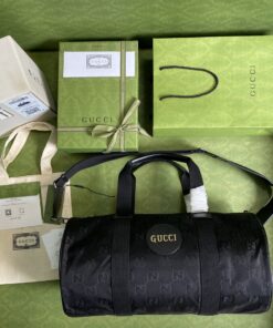 Alternative view of Gucci Off The Grid Duffle Bag Black GG Nylon For Men 19in/47.5cm GG 658632 H9HVN 1000