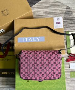 Gucci Gucci Children’s GG Multicolor Messenger Bag For Women 11.4in/29cm GG - Image 6