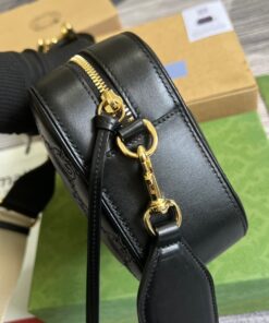 Gucci Matelasse Shoulder Bag Black For Women, Women’s Bags 8.5in/22cm GG 702234 UM8HG 1046 - Image 6