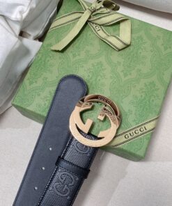 Alternative view of Gucci GG Marmont Reversible Belt Black, Women Belt
