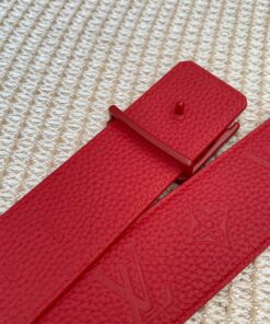 Alternative view of Louis Vuitton Iconic Reversible LV Belt Red for Women